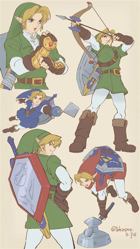 Ocarina Of Time Link Fan Art