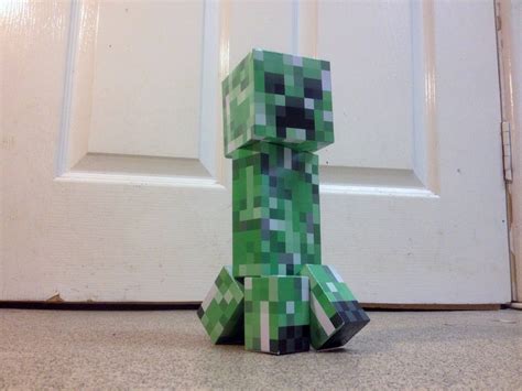 Minecraft Creeper Papercraft Template