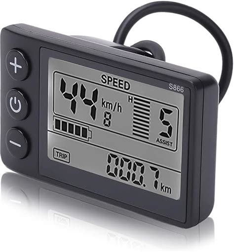 S866 Lcd Scherm IP65 Waterdichte Fiets Modificatie Display Meter E