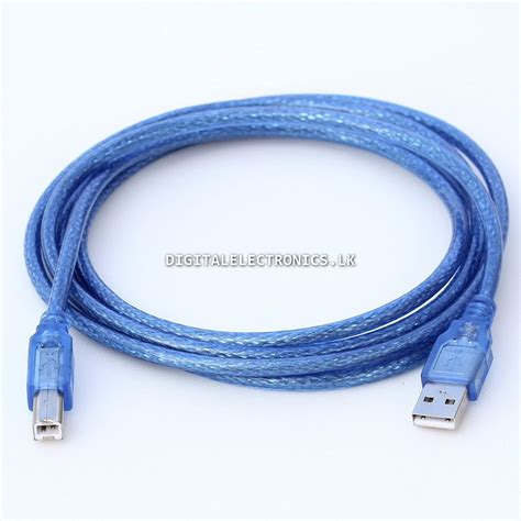 USB-A to USB-B Cable – Arduino Uno and Mega Compatible (150cm ...