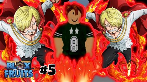 Je Debloque Le Style De Combat De Sanji épisode 5 De Laventure Blox Fruit Youtube