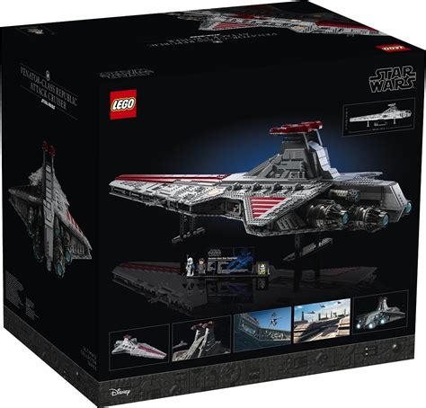 New LEGO STAR WARS Republic Attack Cruiser Set Celebrates 20 Years of ...