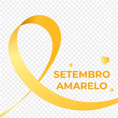 Imagens Fita Setembro Amarelo Png E Vetor Fundo Transparente Para