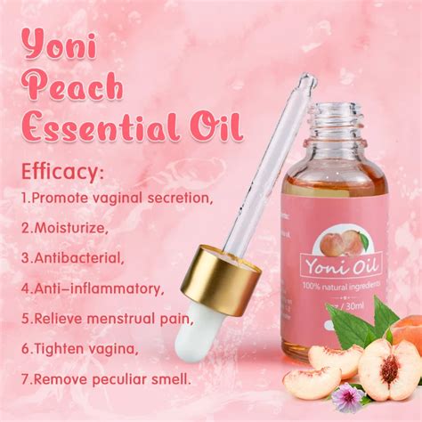 Natural Yoni Essential Oils Feminine Vagina Hygiene Massage Detox Rose