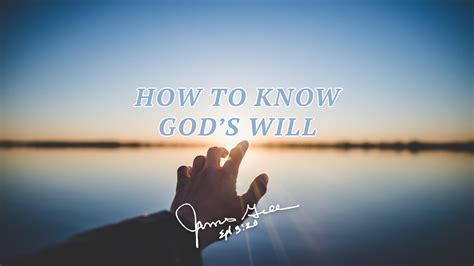 How To Know God S Will Free Personal Growth Resources