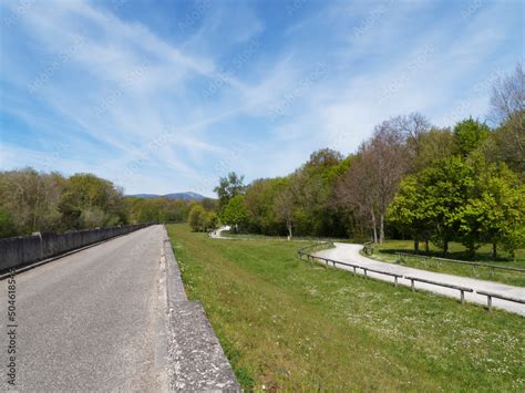 Plan D Eau De Michelbach Dans Le Haut Rhin La Route De Couronnement En