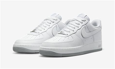 2022年 発売予定！ナイキ エア フォース 1 ロー “ホワイトグレー” Nike Air Force 1 Low “whitegrey” Dv0788 100 Fullress