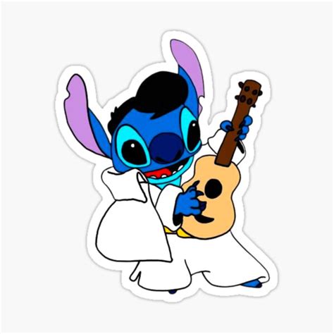 Stitch And Angel Sticker For Sale By Saad Redbubble