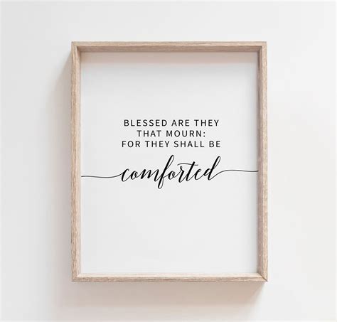 Set Of 8 The Beatitudes Matthew 5 3 10 Bible Verse Wall Art Etsy Christian Wall Decor