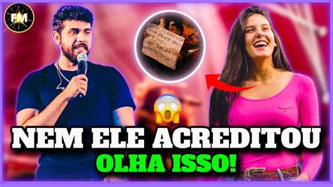 MINHA NOSSA ACONTECEU AGORA ANA CASTELA PAUSA SHOW E MOTIVO SURPREENDE