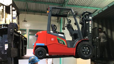 Anhui Heli Cpd Ton Kg Lithium Electric Forklift Mm Triplex