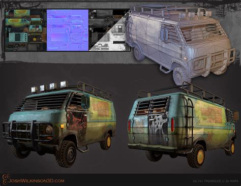 Mystery Machine Josh Wilkinson Game Concept Art Game Art Dungeons