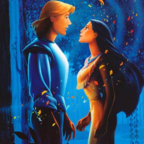 Schönsten Liebespaare Disney Pärchen Liebespaare Pocahontas und John