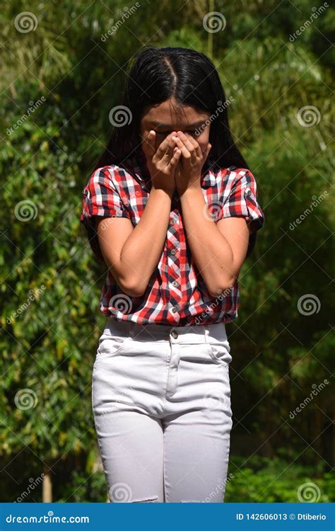 A Crying Female Tween Stock Image Image Of Female Upset 142606013