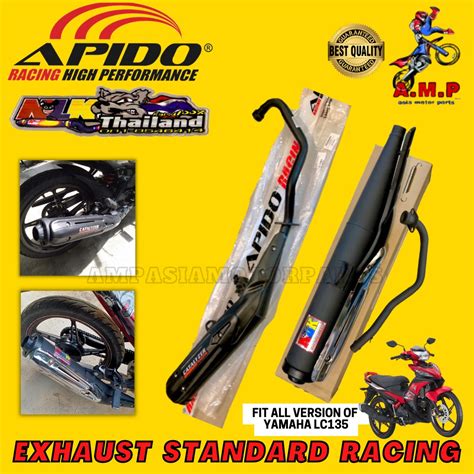 Exhaust Lc Pipe Std Racing Chrome Nlk I Apido Std Catalyzer Racing