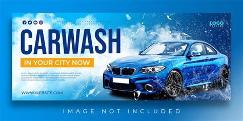 Premium Psd Car Wash Service And Rent Promotion Special Offer Social