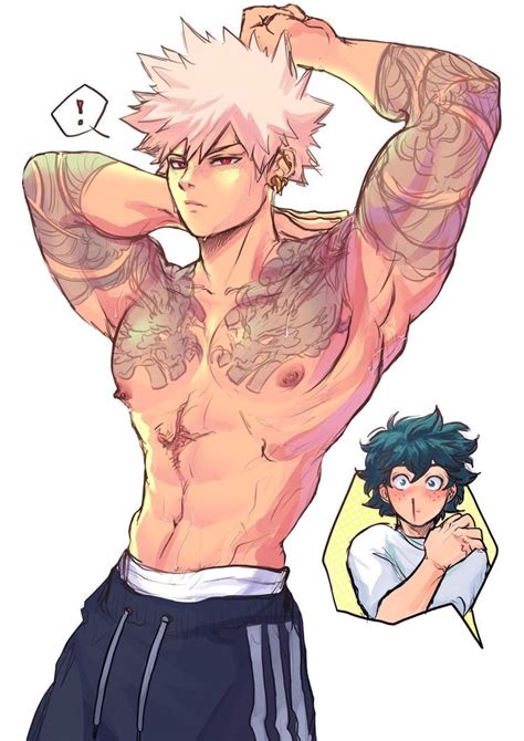 Anime Guys Shirtless Handsome Anime Guys Boku No Hero Academia Funny