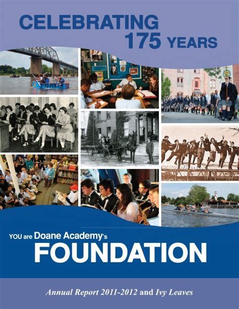 Annual Report 2011-2012 - Doane Academy