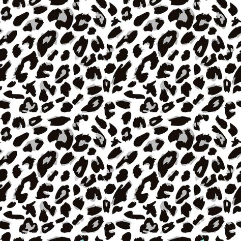 Premium Vector Leopard Skin Print Pattern Seamless Animal Fur Pattern