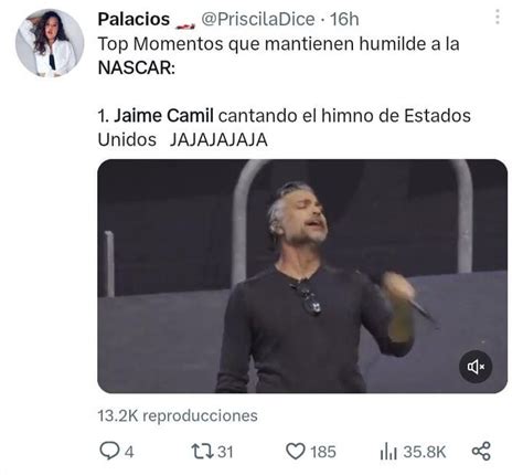 Interpretaci N Del Himno De Eu Por Jaime Camil En La Nascar Desata Memes