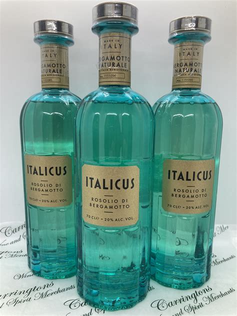 Italicus Rosolio Di Bergamotto 20 Vol 70cl Carringtons Fine Wines