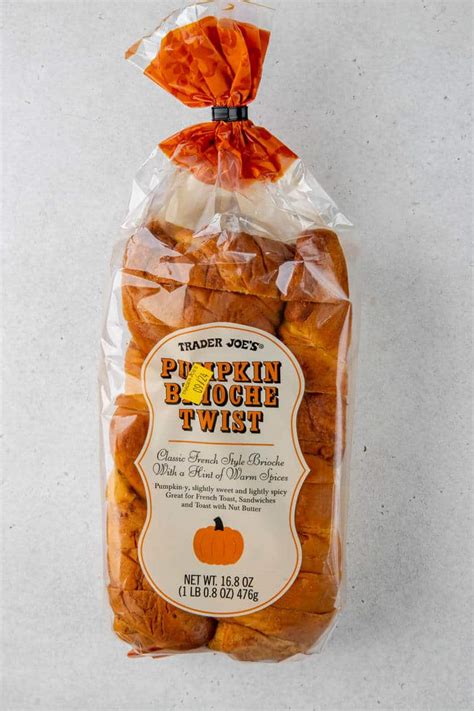 Trader Joes Pumpkin Brioche Twist