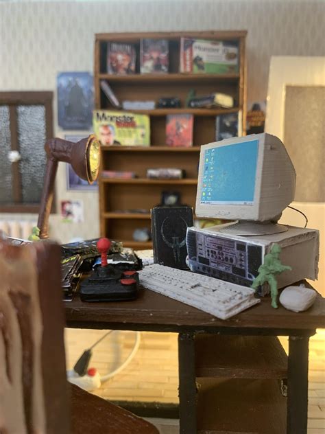 2000s Themed Retro Gamer Room Commission Diorama Ive Made🕹️🎮♥️ Slide