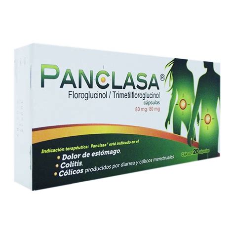 Panclasa Floroglucinol Mg Trimetilfloroglucinol Mg C Psulas