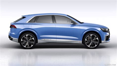 2017 Audi Q8 Concept (Color: Bombay Blue) - Side | Caricos