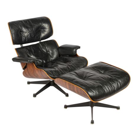 Lounge Chair Mit Ottomane Von Ray Charles Eames Expertenzentrum