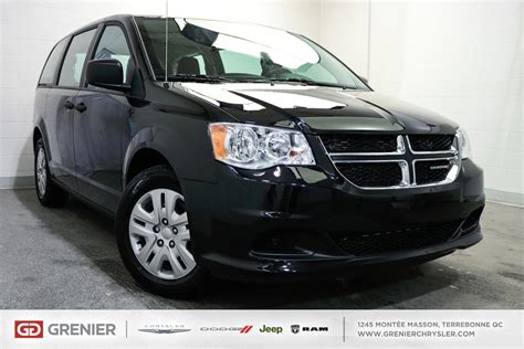 New 2020 Dodge Grand Caravan SE+BLUETOOTH+68$/SEMAINE Black - $25235.0 | Grenier Chrysler Dodge ...