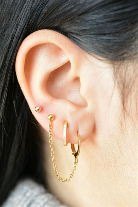 Cartilage Earrings Chain