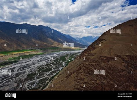 himalayas valley  summer time stock photo alamy
