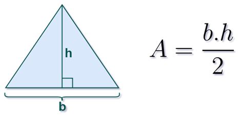 Como Calcular A área Do Triângulo Matemática