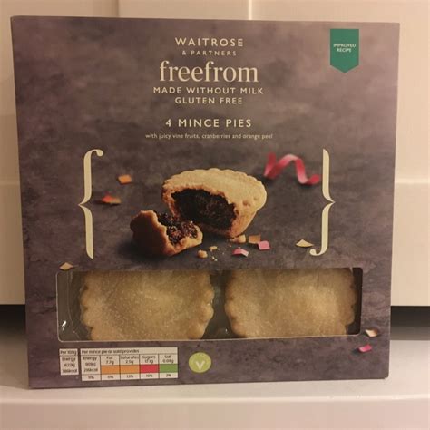 Waitrose Mince Pies Free From Milk And Gluten Reviews Abillion