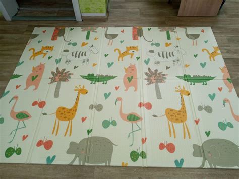 Термоковрик для детей развивающий (складной коврик для детей) "Африка ...