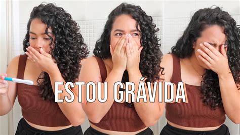 ESTOU GRÁVIDA Como descobri a minha gravidez YouTube