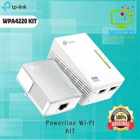 Jual TP Link TL WPA4220 KIT AV600 Powerline Wi FI KIT Shopee Indonesia