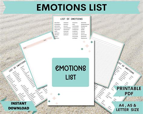 Feelings Chart Emotions Wheel Emotion Wheel Emotions - Etsy