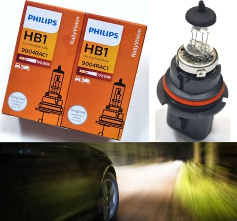 Philips Rally Vision Hb W Two Bulbs Headlight Off Road High