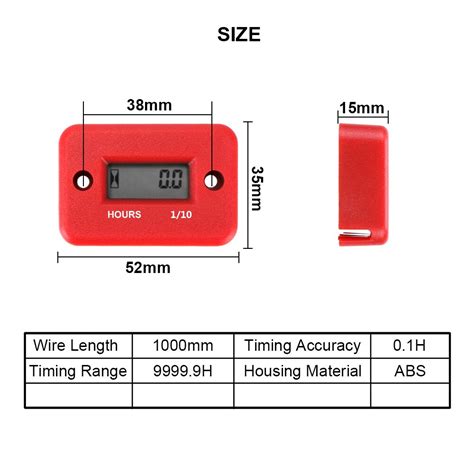 Digitale Urenteller Motor Gauge Urenteller Lcd Dis Grandado