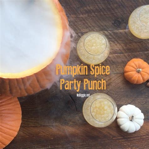 Sparkling Pumpkin Spice Party Punch