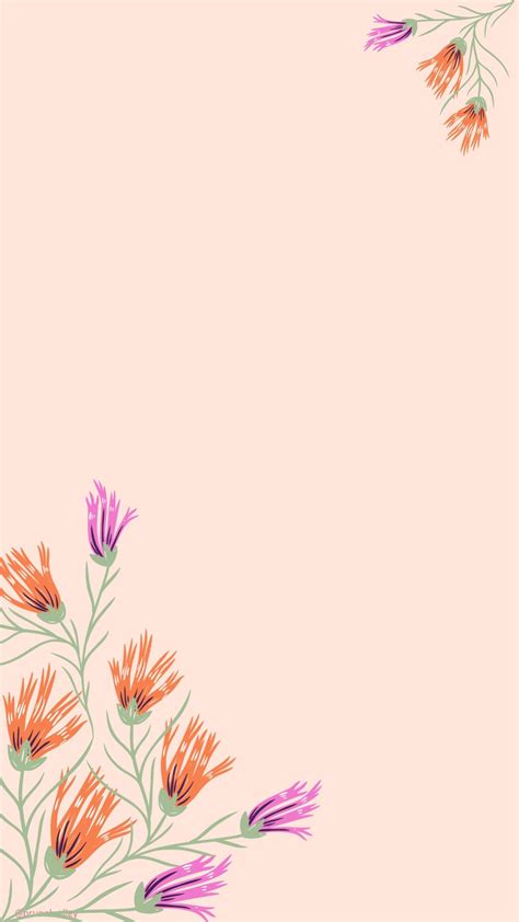 Fundo De Stories Florido Papel De Parede Floral Wallpapers Bonitos