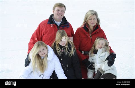 La Familia Real Holandesa En Sus Vacaciones En Lech Wintersport Anuales