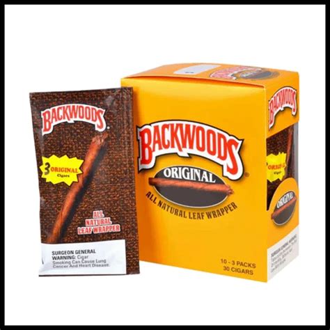 Backwoods Original Cigars Pack Of 5 1865 Cigars