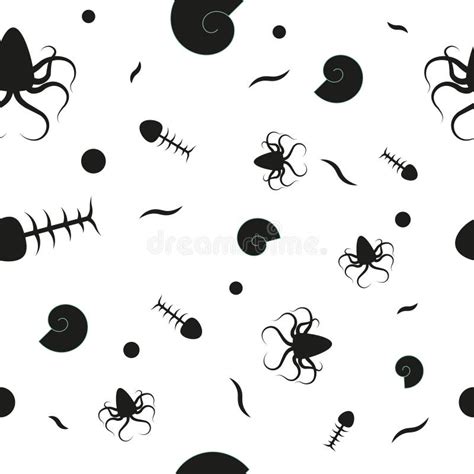 Crabe Abstrait De Mer Sur Le Vecteur De Fond Blanc Illustration Stock