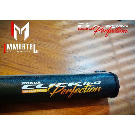 Honda Click V1 V2 Shock Cover By IMMortal Motobag Latest Design AO