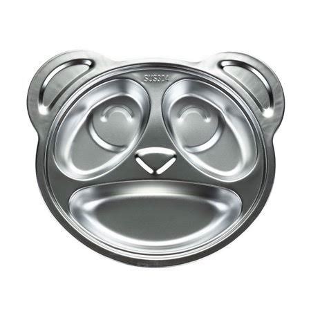 Stainless Steel Kids Cartoon Shape Plates For Kids