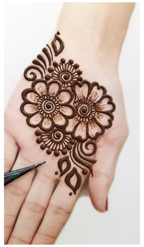 Arabic Mehndi Designs For Front Hand Simple Easy Arabian Mehndi