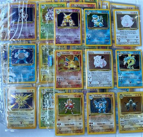 The Pokémon Company Complete set 100 complete Base Set Catawiki